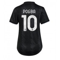 Juventus Paul Pogba #10 Fotballklær Bortedrakt Dame 2022-23 Kortermet